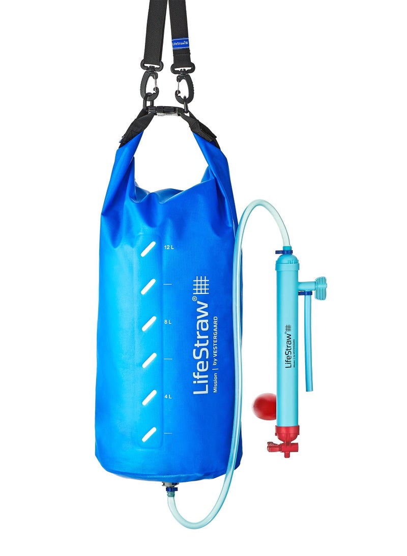 LifeStraw Mission High-Volume Gravity-Fed Water Purifier, 12 L (LSM12) - Image 1