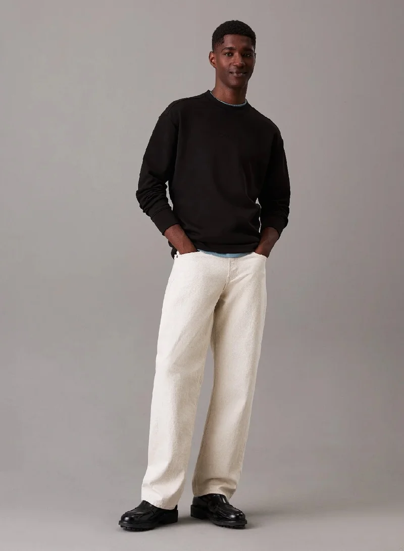 CALVIN KLEIN Relaxed Technical Interlock Sweatshirt