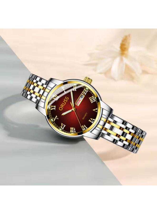 Genuine Ultra-thin Waterproof Women's Watch Women's Watch Quartz Women's Tungsten Steel Women's Watch Male Student Fashion Couple's Watch