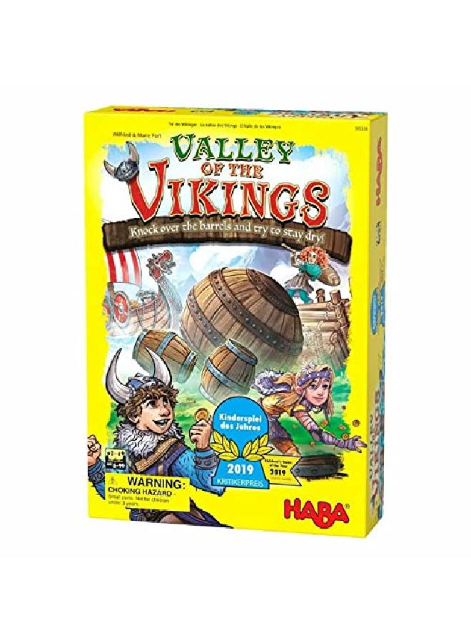 HABA Valley Of The Vikings Knock Down Barrels & Collect (Or Steal) The Most Gold 2019 Kinderspiel Des Jahres (Children'S Game Of The Year) Winner Ages 6+ (Made In Germany) - Image 1
