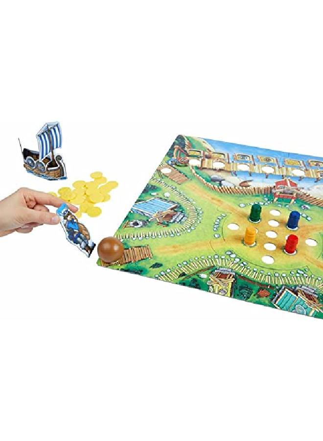 HABA Valley Of The Vikings Knock Down Barrels & Collect (Or Steal) The Most Gold 2019 Kinderspiel Des Jahres (Children'S Game Of The Year) Winner Ages 6+ (Made In Germany) - Image 4