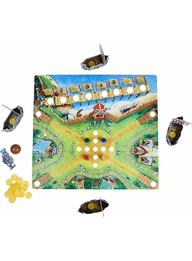 HABA Valley Of The Vikings Knock Down Barrels & Collect (Or Steal) The Most Gold 2019 Kinderspiel Des Jahres (Children'S Game Of The Year) Winner Ages 6+ (Made In Germany) - Image 2