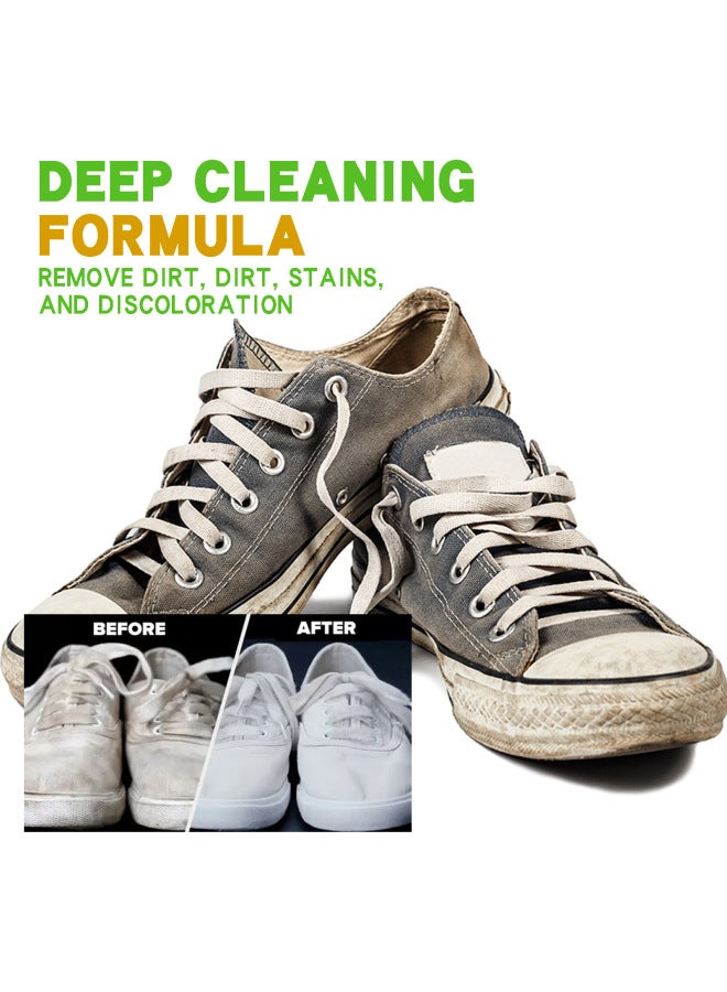 Yes Shoe Shine Cream Cleaning Small White Shoes Stains Oxidation Yellowing Leather Suede Brightening White Shoe Shine Cream - Image 3