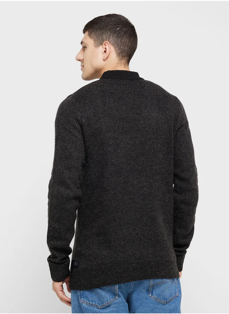 جاك اند جونز Essential Mock Neck Sweater