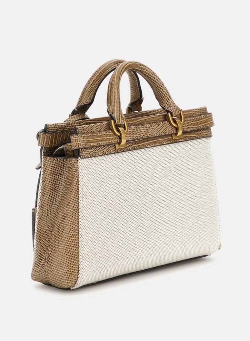 GUESS Sestri croc-look mini handbag - Image 2