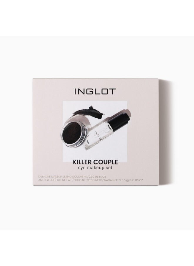 Inglot Inglot Eye Set | Duraline + AMC Eyeliner Gel 77  - Image 2