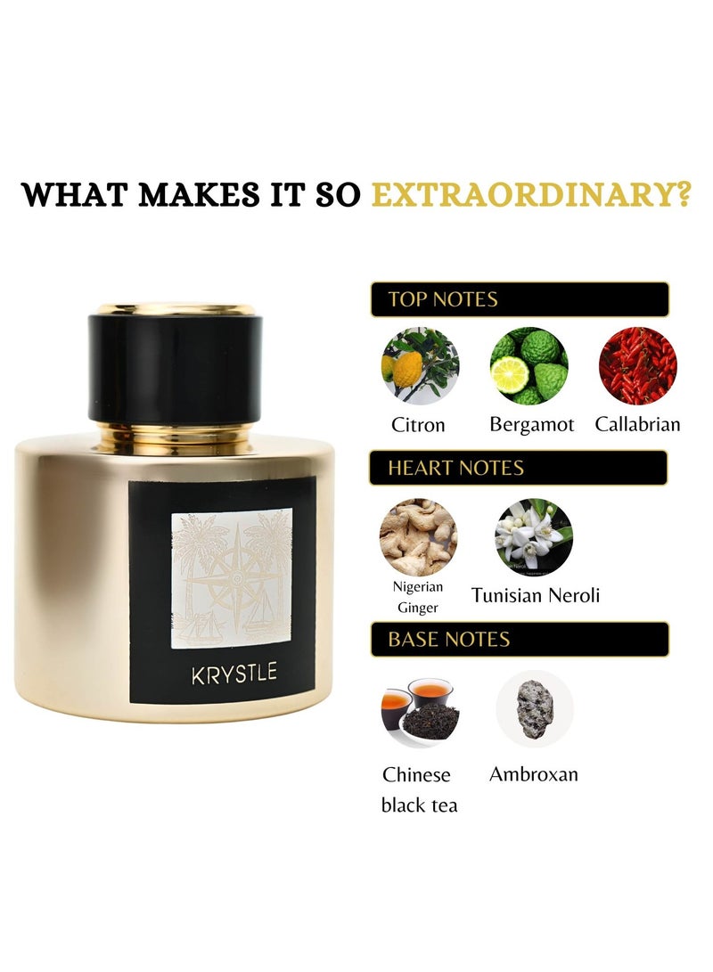 RIIFFS SPRAY KRYSTLE FOR MEN EAU DE PARFUM 100ML