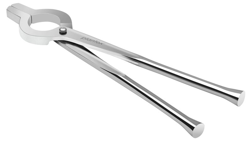 Plantex Stainless Steel Kitchen Pincers/Pakkad/Sandasi/Sansi/Utensils Holder (Chrome) - Image 4