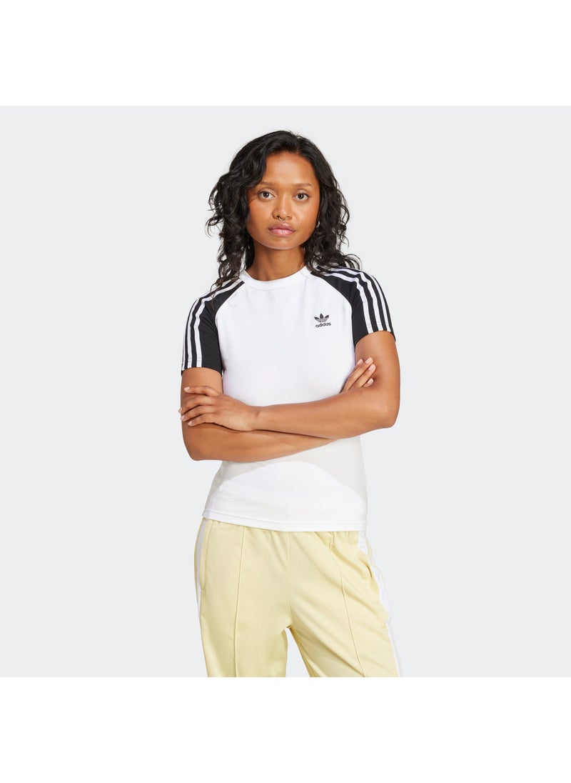 adidas Originals Adicolor 3 Stripe Raglan T-Shirt - Image 1