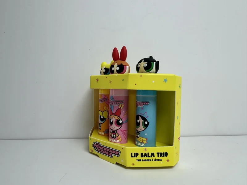 Mad Beauty Powerpuff Girls Super Cute - Lip Balm Trio