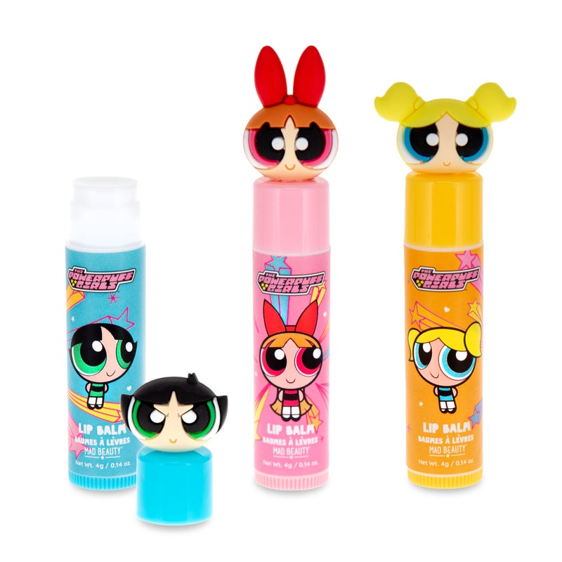 Mad Beauty Powerpuff Girls Super Cute - Lip Balm Trio  - Image 2