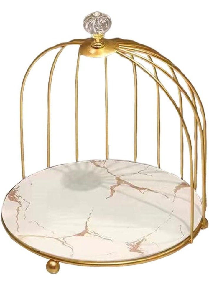 ناما رف منظم مستحضرات التجميل للمكياج والإكسسوارات - أبيض، طبقة واحدة - Image 1