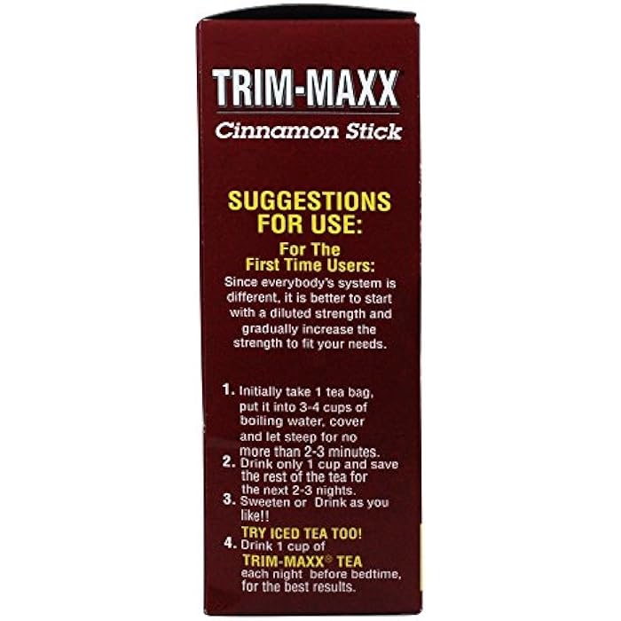 Body Breakthrough Trim-Maxx Cinnamon Tea 60B 60 Bags - Image 3