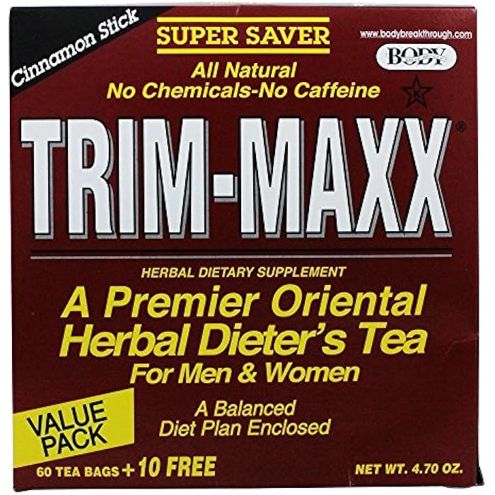 Body Breakthrough Trim-Maxx Cinnamon Tea 60B 60 Bags - Image 2