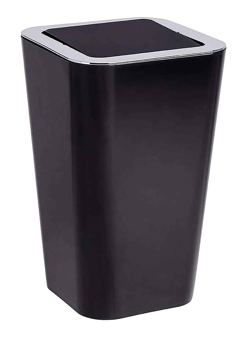 وينكو سلة حلوى بغطاء أرجوحة سعة 6 لتر باللون الأسود - Image 2