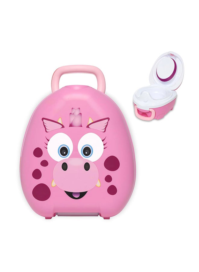 My Carry Potty Pink Dragon - Image 1