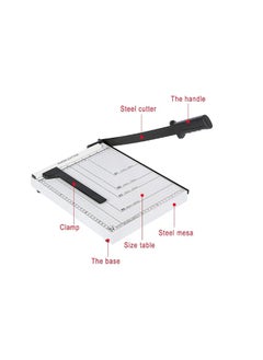 Kalon A4 Paper Trimmer Heavy Duty Photo,Paper Cutter Paper Slicer Cutter, 12 Sheet Capacity, for Office Home or School  - Image 3