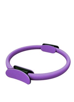 WENBO Yoga Pilates Ring Magic Wrap Slimming Body Building Training Circle (Purple)  - Image 1