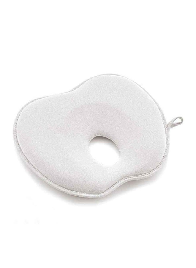 BabyJem Flat Head Pillow, White, 0 - 6 Month