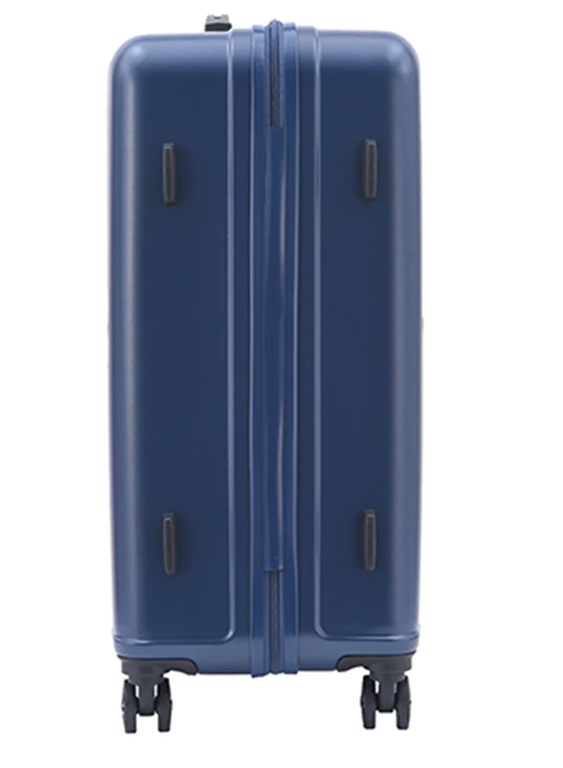 American Tourister  Skytrac DW V2 Suitcase, Check-In Size 68 cm / 25 inch, 4 Spinner Wheels, Hard Top, Polypropylene, Navy Blue|TSA Combination Lock|Scratch & Impact Resistant Material - 3 Years Global Warranty  | Best Price UAE