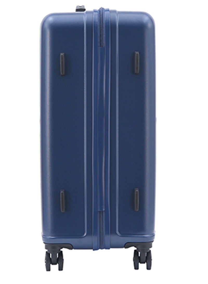 AMERICAN TOURISTER Skytrac DW V2 Suitcase, Check-In Size 68 cm / 25 inch, 4 Spinner Wheels, Hard Top, Polypropylene, Navy Blue|TSA Combination Lock|Scratch & Impact Resistant Material - 3 Years Global Warranty - Image 3