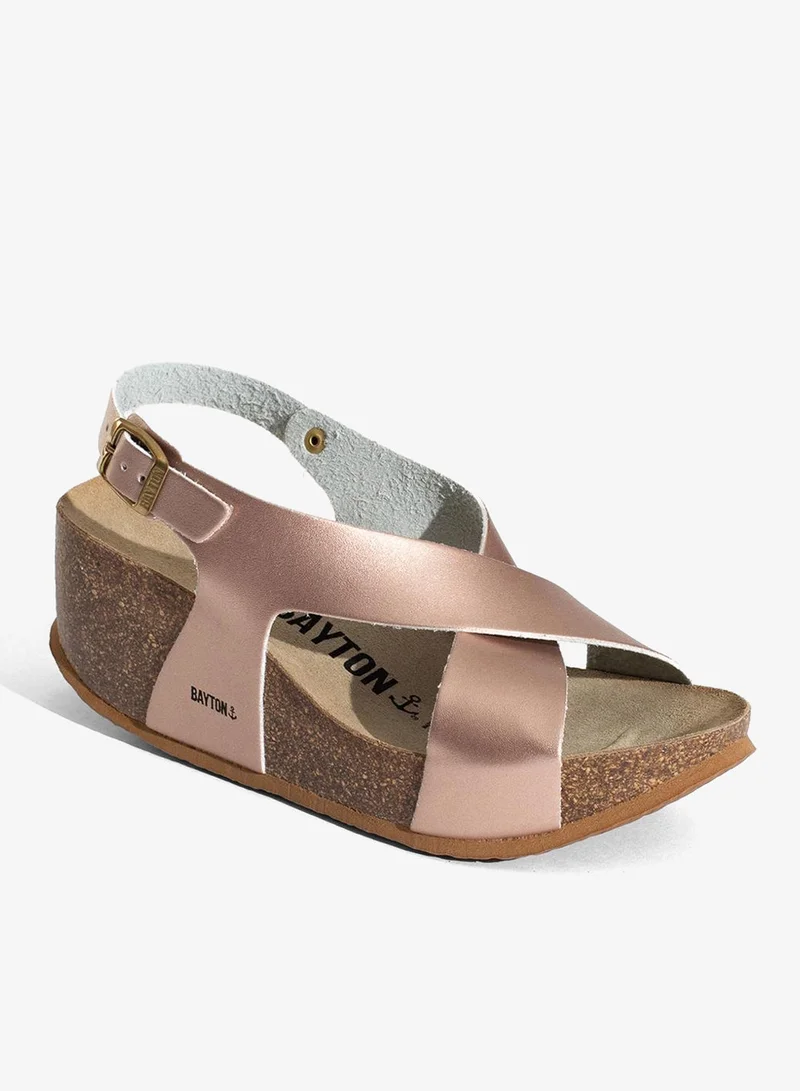 Bayton Rea Strappy Mid Heel Wedges