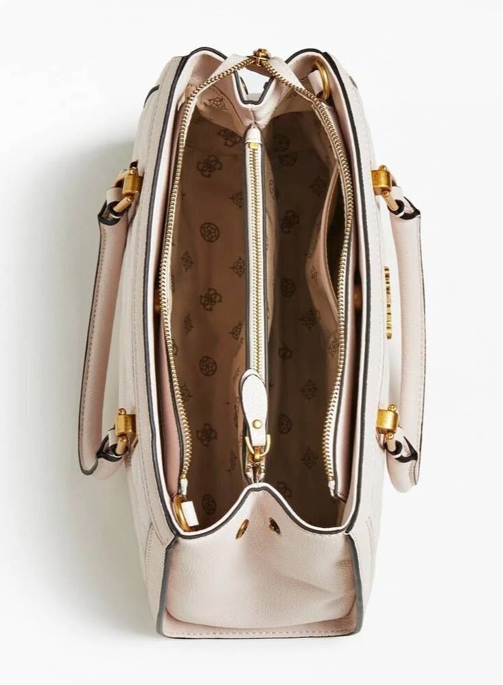 جس حقيبة يد Guess Abey Peony باللون الأبيض من Cilento - Image 2