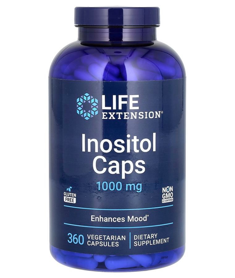 Inositol Caps 1000 mg 360 Vegetarian Capsules