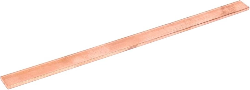 T2 Copper Flat Bar 3mm x 15mm x 250mm 99.6 Percent Pure Metal Strip Plate - Image 2