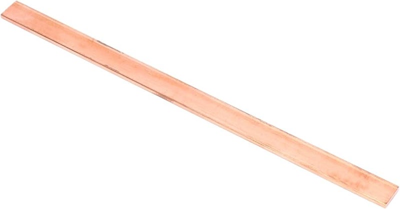 T2 Copper Flat Bar 3mm x 15mm x 250mm 99.6 Percent Pure Metal Strip Plate - Image 1