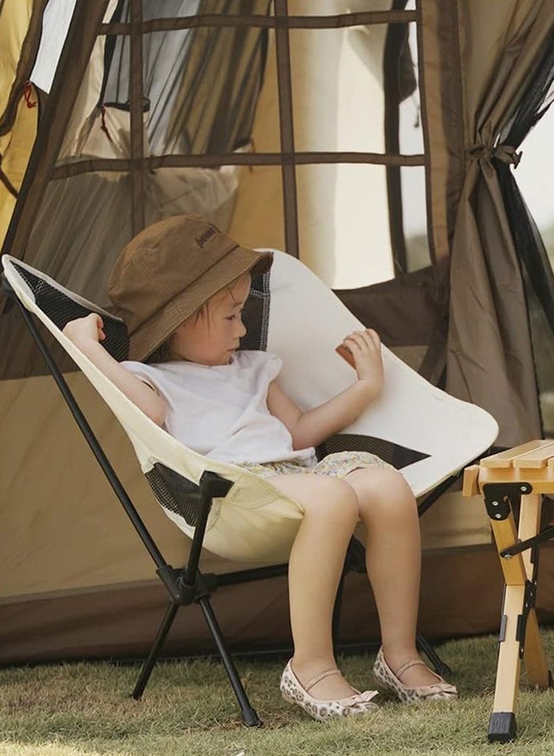 New Portable Folding Chair With Carry Bag - Outdoor Seating Chair - Camping Chair - Beach Chair - Moon Chair - Lightweight and Compact in Size - Suitable For Outdoor Trips, Picnic, Beach and Activities - Image 4