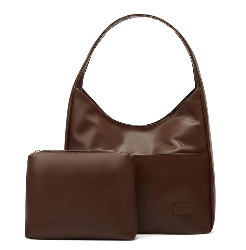 Pocadri Women Tote Handbags Chic Vegan Leather Tote Bag Purse Stylish Casual Trendy Large Soft Shoulder Bag - Image 3