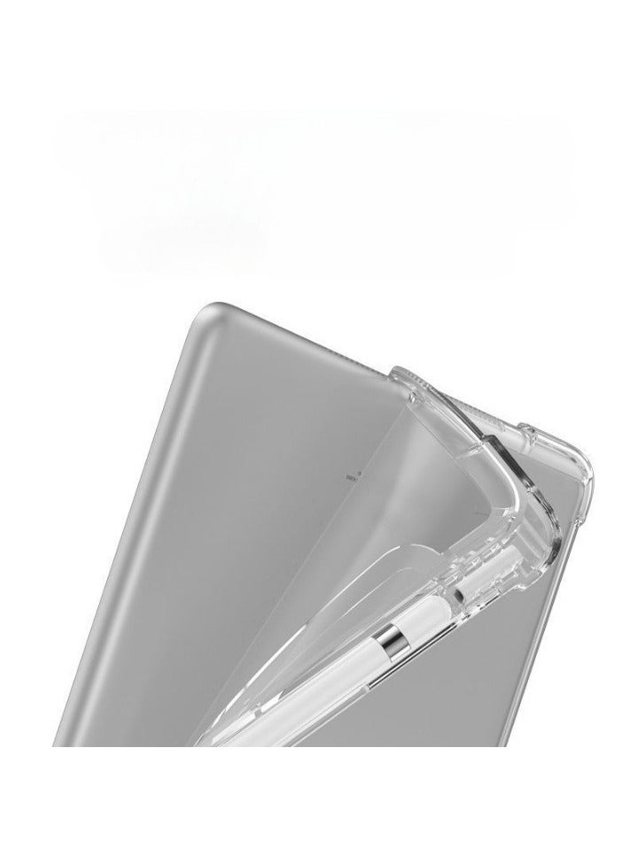 Case Compatible with iPad Air 11-Inch M3/M2 (2025/2024), iPad Air 5/4 (2022/2020 5th/4th 10.9-Inch),Smart Slim Trifold Stand Auto Sleep/Wake Cover with Pencil Holder, Clear Transparent Back Shell - Image 4