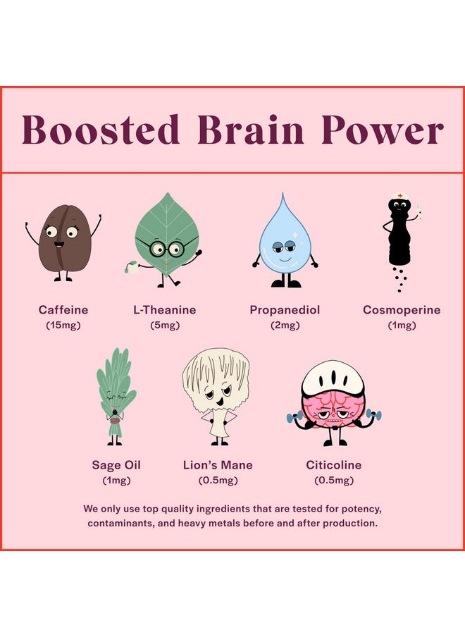 Health & Household - Fleur Marche Focus, Plz. Botanical Patch - Brain Boosting Focus Patch With Caffeine, Lion'S Mane And Other Powerful Nootropics - Highly Bioavailable Wellness - 7 Patches - Image 1