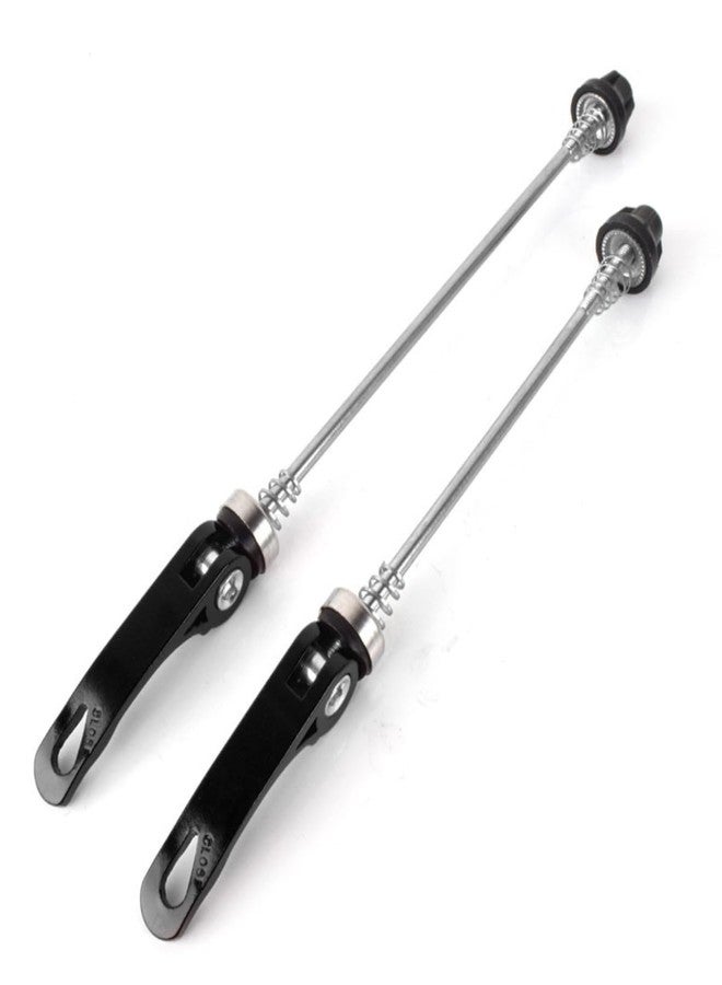 HOUSON Bicycle Quick Release Axles, Black, MTB & Road Bike Compatible, 2-Pack - Image 1