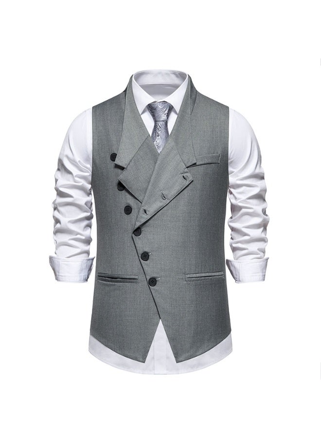 Shougu New Fashionable Casual Men's Suit Vest - Image 1
