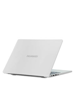 Generic حافظة لهاتف Huawei MateBook D 14 2023 - 14 بوصة رفيعة، مقاومة للصدمات، مقاومة للخدش، هيكل صلب مضاد للانزلاق، حافظة كمبيوتر محمول واقية 360 درجة، حافظة تبريد للكمبيوتر المحمول، شفاف متجمد  - Image 2