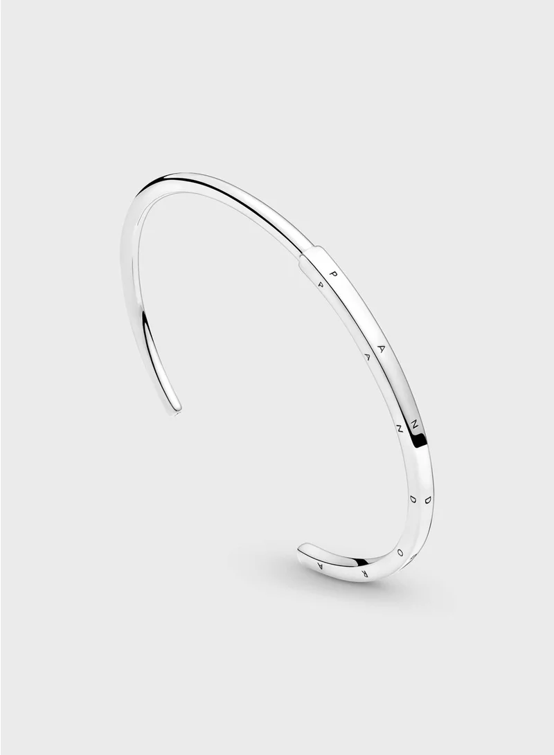 PANDORA Pandora Signature I-D Open Bangle