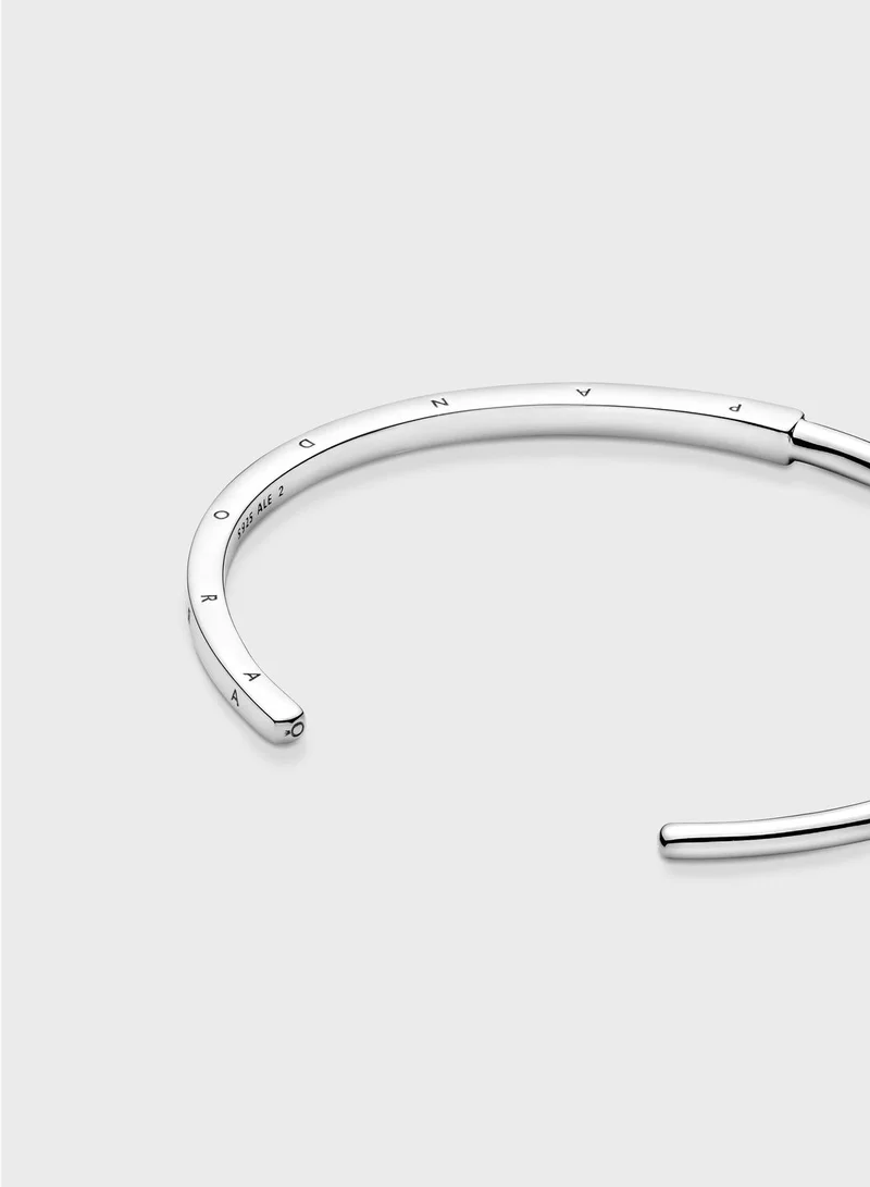 PANDORA Pandora Signature I-D Open Bangle
