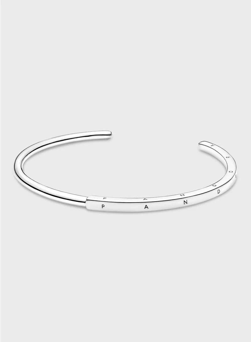 PANDORA Pandora Signature I-D Open Bangle