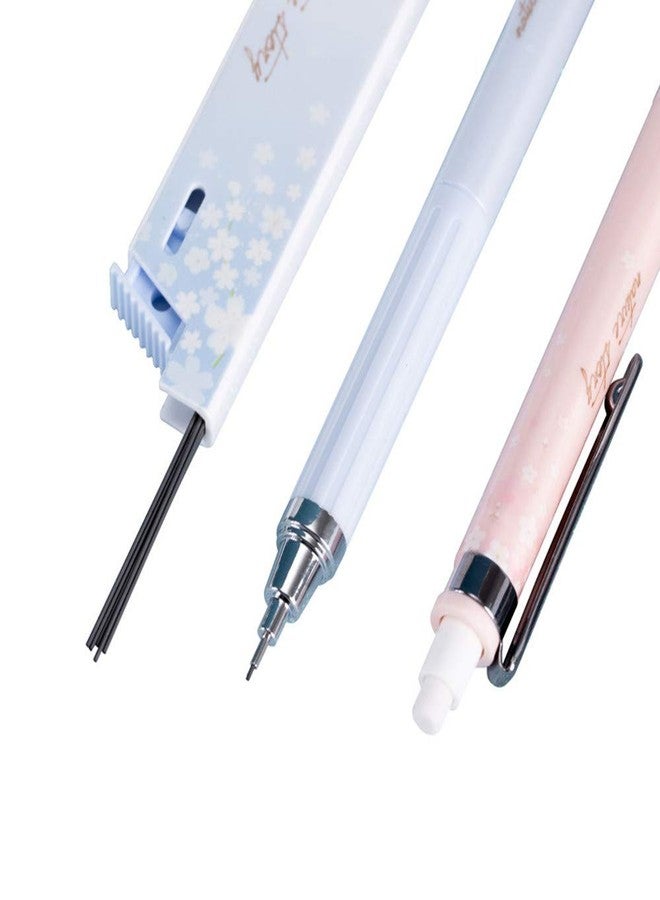 Ipienlee Cherry Mechanical Pencil Set with Lead, 3 pcs 0.5 mm Mechanical Pencils with 3 Pack HB Pencil Leads for Writing Draft, Drawing, Sketch, Architecture - Image 5