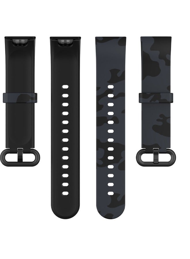 مناسب لحزام السيليكون المطبوع لساعة Redmi Watch 2 Lite - Image 5