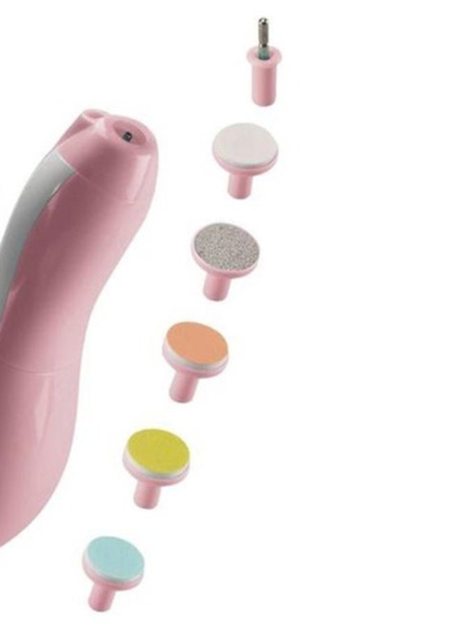 Find Back Baby Electric Nail Trimmer Set 6-in-1 with LED Light - Image 4