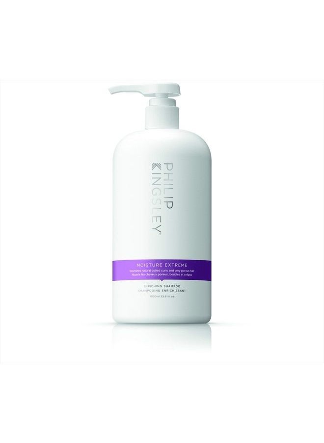 Moisture Extreme Enriching Shampoo | Nourishes Natural Tightly Coiled Curls, 33.8 oz.
