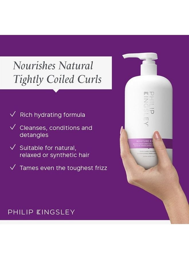 Moisture Extreme Enriching Shampoo | Nourishes Natural Tightly Coiled Curls, 33.8 oz.