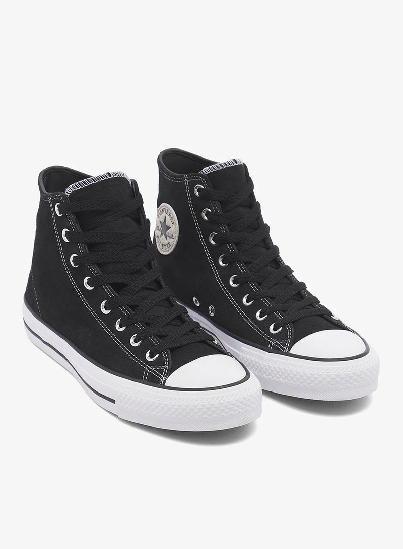 Converse Men's Black High Top Pro Sneakers - Image 3