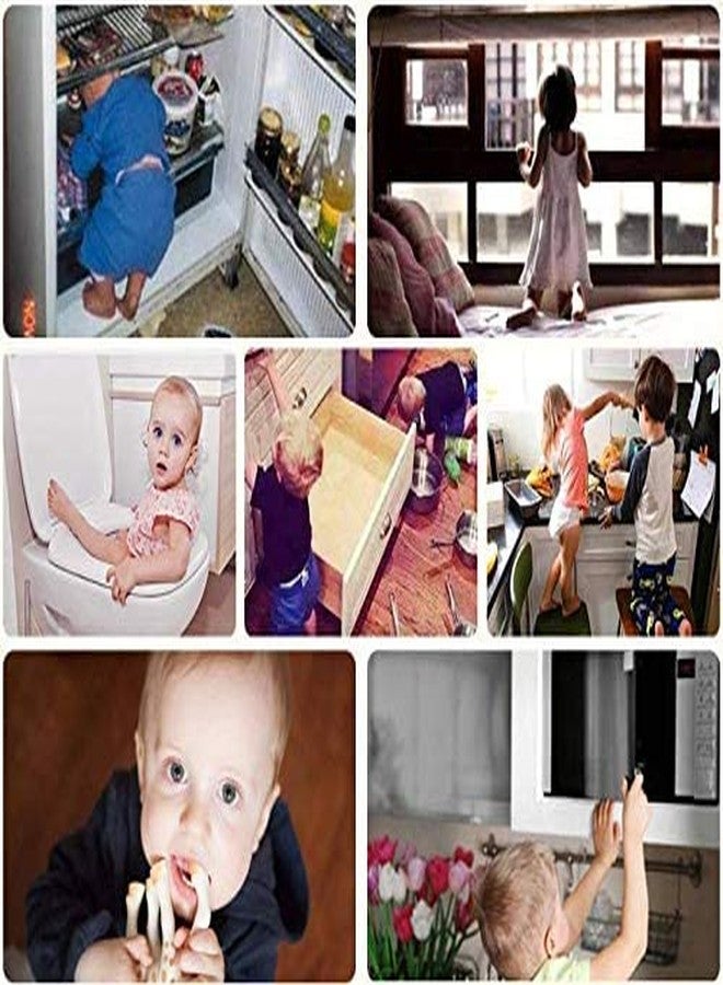 Olpad قفل لاصق قوي للثلاجة من أولباد، مناسب للخزائن والأدراج والنوافذ، مزود بمفاتيح أمان للأطفال - Image 3