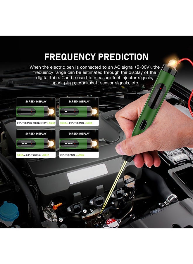 Generic - Handheld Portable Digital Display Car Diagnostic Tools Probe Pencil Detector Home Auto Repairs Ahop Multi-function Circuit Test Pen - Image 1