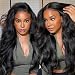 Nadula Bye Bye Knots Glueless Wig Yaki Straight Human Hair Pre Cut 7x5 Invisible Knots HD Lace Front Put on and Go Wigs Pre Plucked Pre Bleached No Glue 180% Density 24inch - Image 2