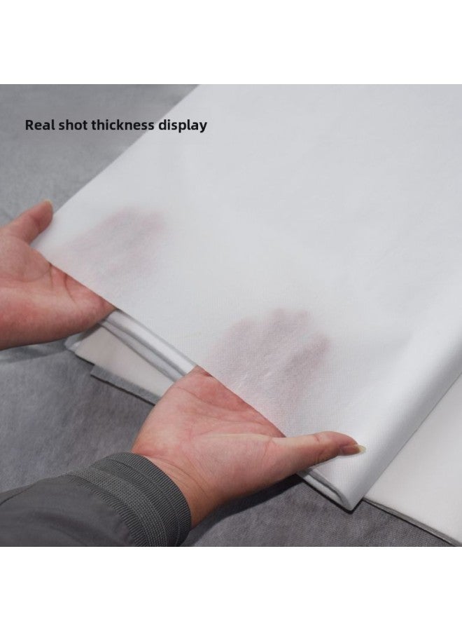 Manicure Disposable Table Mat Paper 1000 Pieces Pillow Towel Waterproof Oil Towel Household Square Towel Pedicure Pad Towel Foot Towel-Color:Medium Order/cloth 60*70 [100 Sheets],  - Image 1
